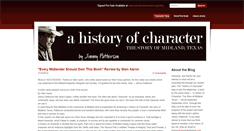 Desktop Screenshot of historyofcharacter.com