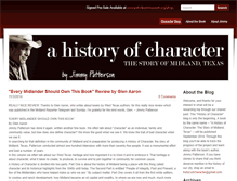 Tablet Screenshot of historyofcharacter.com